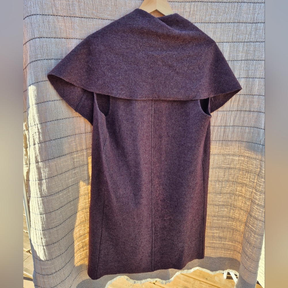 Wool Blend (80%) Vest Wrap By Kenar Size Small - Picture 7 of 8
